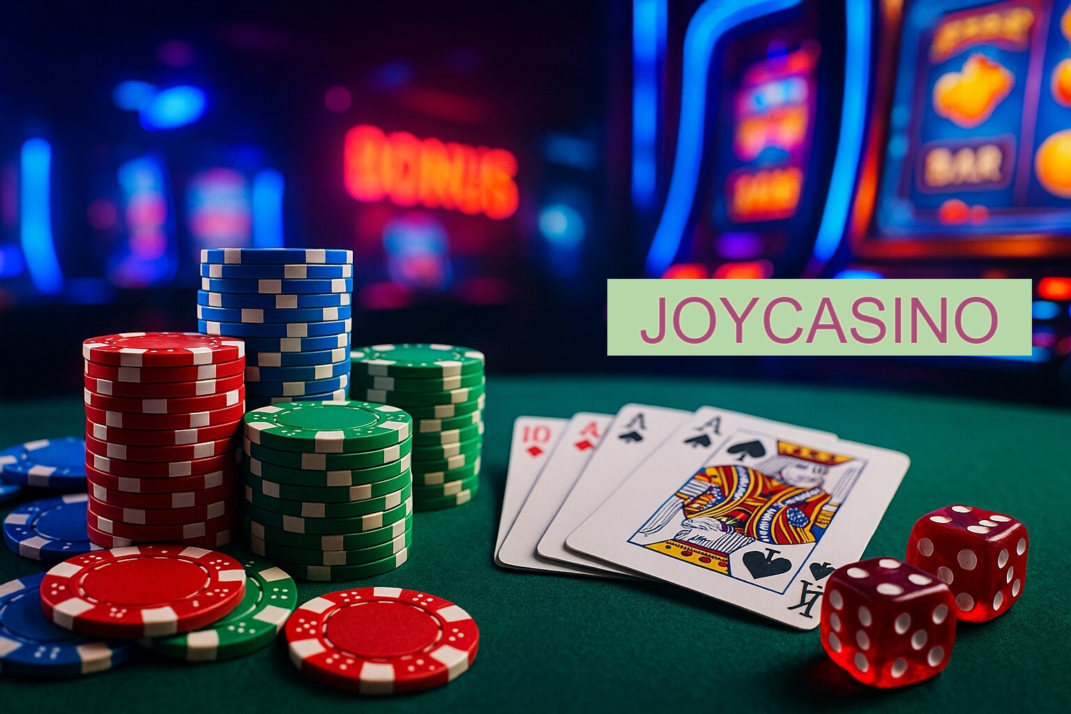 Benefícios do JOYCASINO