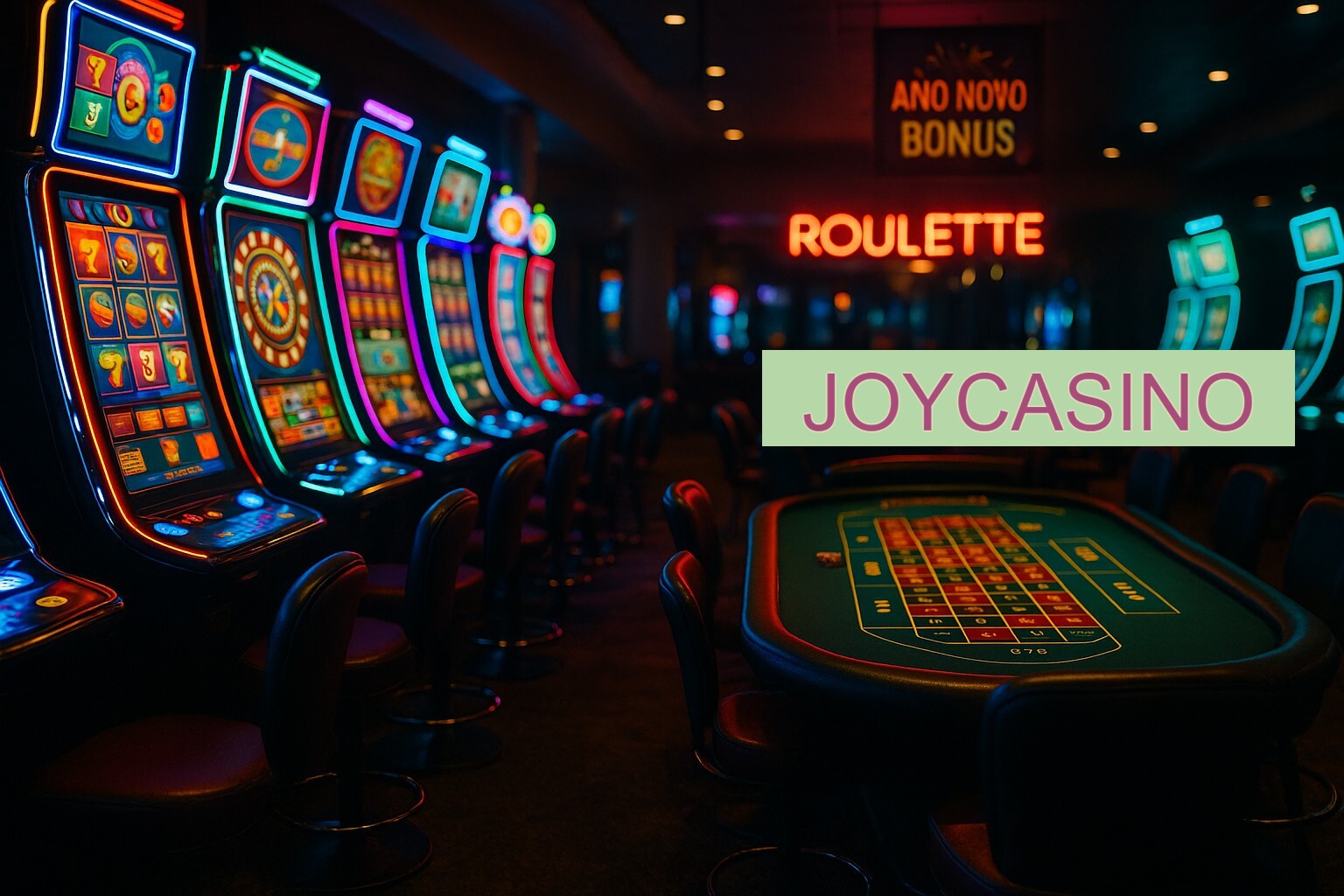 Jogos emocionantes no JOYCASINO